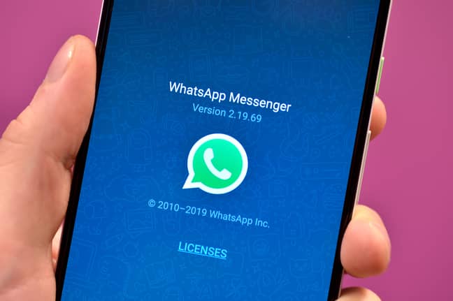 WhatsApp has encouraged all users to update their apps. Credit: PA
