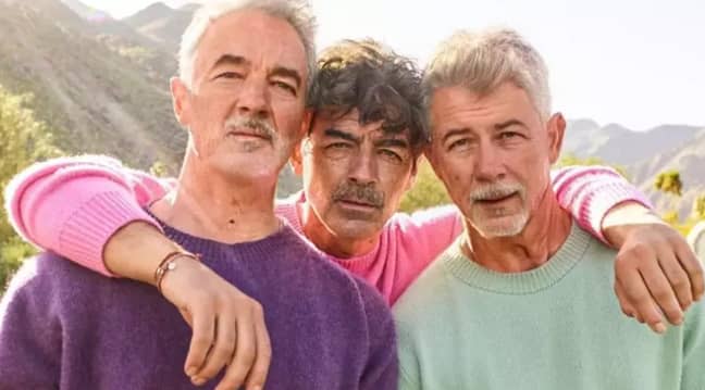 The Jonas Brothers are among many celebrities to use FaceApp. Credit: Jonas Brothers