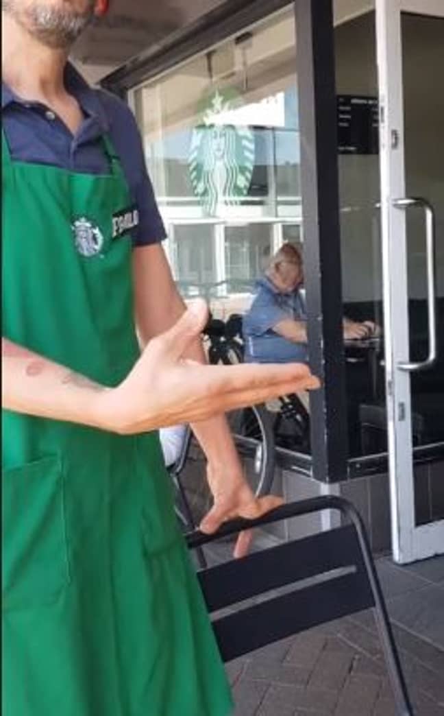 The barista explained that he wanted the man to go elsewhere. Credit: Facebook/Your Southend 