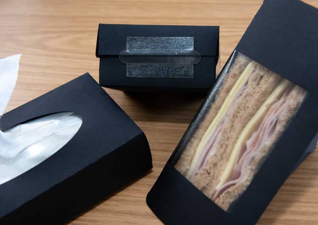 Marinatex could be used as a film for sandwich and tissue boxes. Credit: University of Sussex