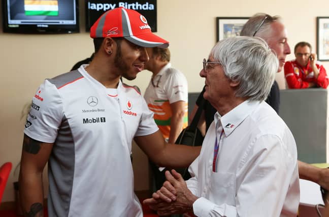 Lewis Hamilton has hit out at former Formula One boss Bernie Ecclestone. Credit: PA