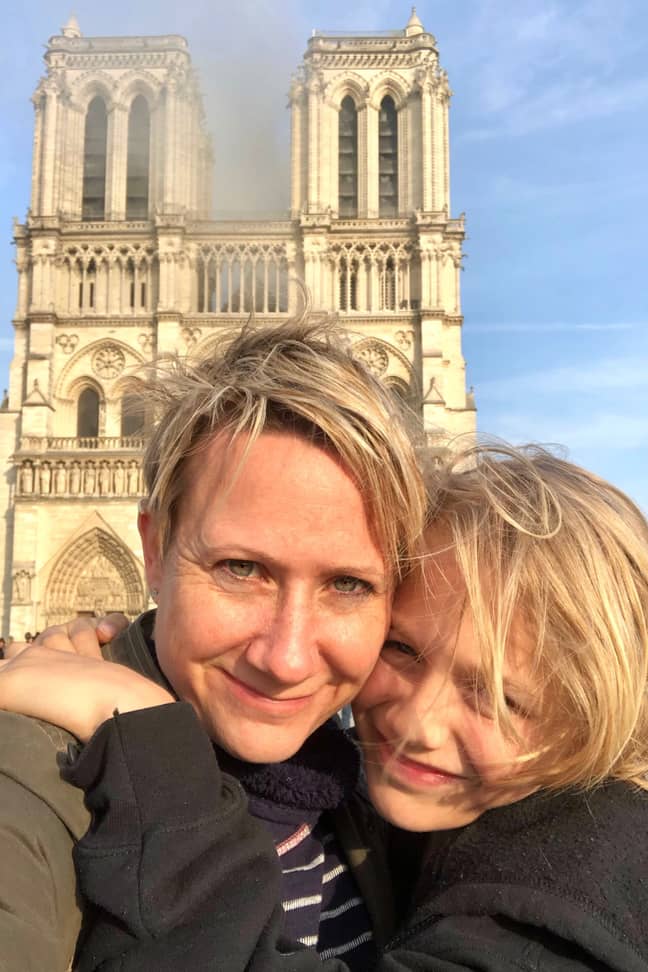 Suzanne was on a day trip with her son to celebrate his 11th birthday. Credit: Caters