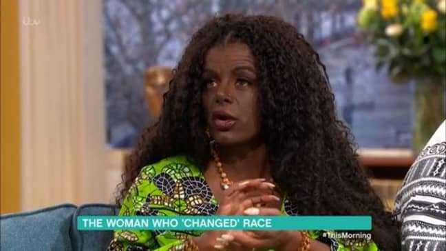 Martina Big identifies as a black woman. Credit: ITV / This Morning