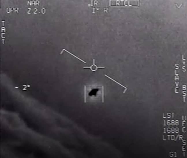Navy pilots believe they spotted UFOs while on patrol. Credit: U.S. Defence Department