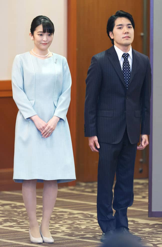 Princess Mako's new husband, Kei Komuro, is considered a 'commoner' among the Japanese Royal Family. Credit: Alamy