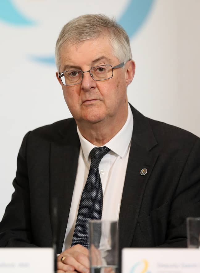 Wales First Minister Mark Drakeford has reduced the number of households that can meet from three to two. Credit: PA