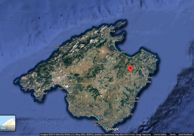 The Love Island Villa Has Been Found On Google Maps. Credit: Google Maps