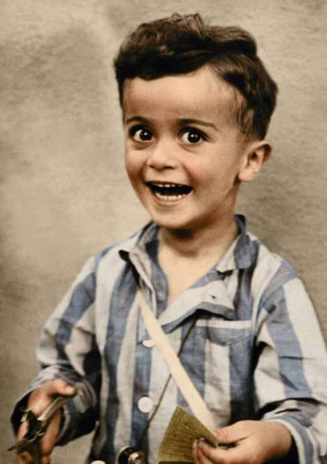 Four-year-old Istvan Reiner was killed in the gas chamber at Auschwitz. Credit:Tom Marshall