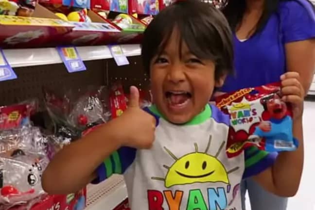 Ryan's parents came under fire from an advertising watchdog. Credit: YouTube/Ryan's World