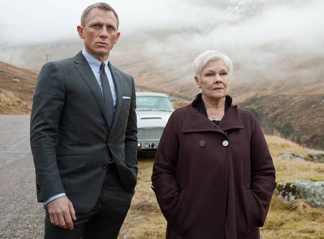 Daniel Craig and Judi Dench in Skyfall. (Credit: 007.com)