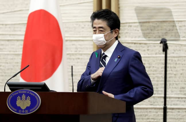 Japanese Prime Minister Shinzo Abe. Credit: PA