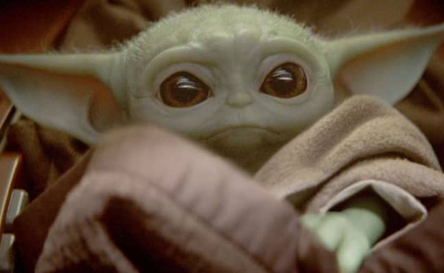 Fans love Baby Yoda. Credit: Disney