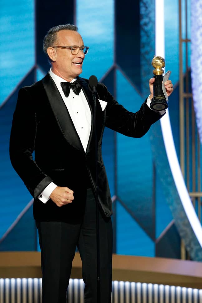 He was awarded the Cecil B. DeMille Lifetime Achievement Award at the Golden Globes. Credit: PA