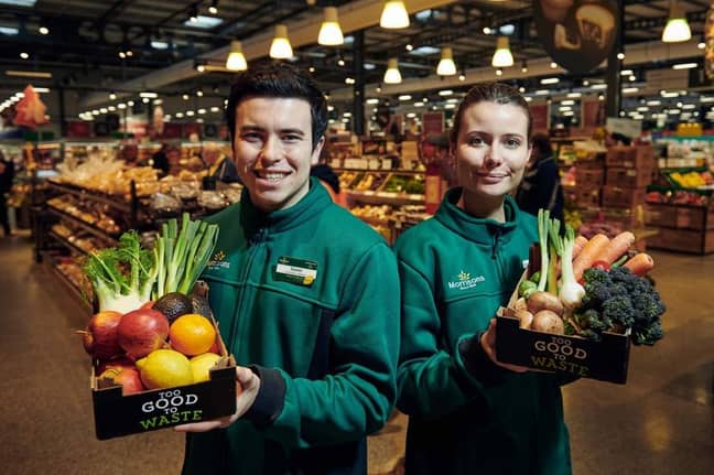 Morrisons is selling boxes of fruit and veg for £1. Credit: Morrisons