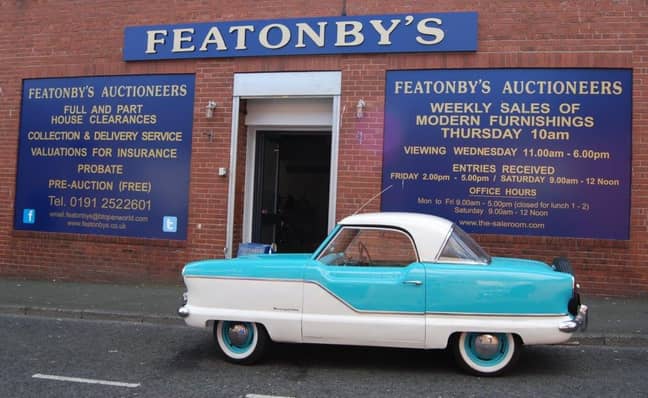 Featonby's Auction House in North Shields. Credit: Featonby's