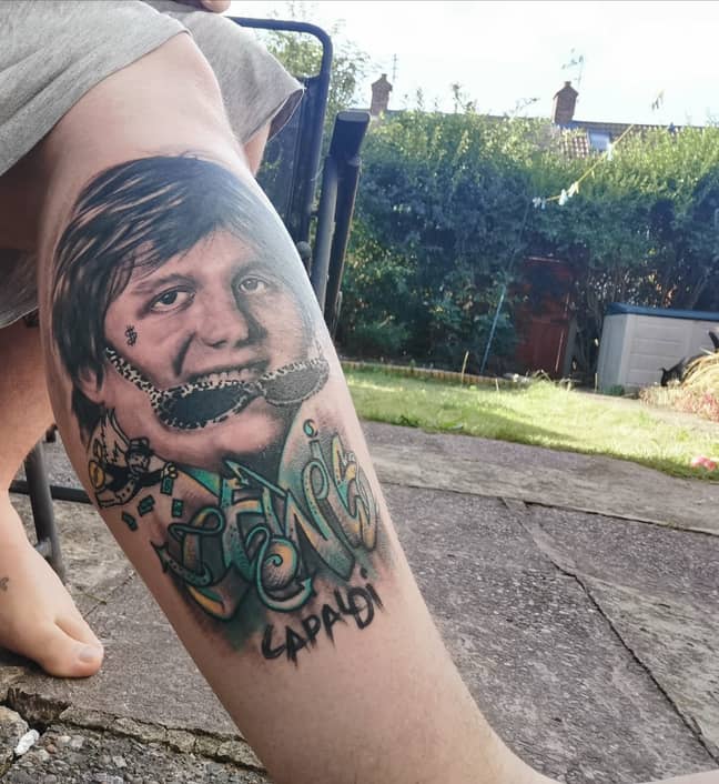 Luke has no regrets about his tribute to Lewis. Credit: LADbible