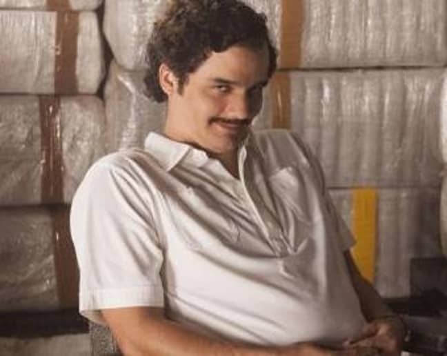 Escobar was portrayed by Brazilian actor Wagner Maniçoba de Moura in Narcos. Credit: Netflix