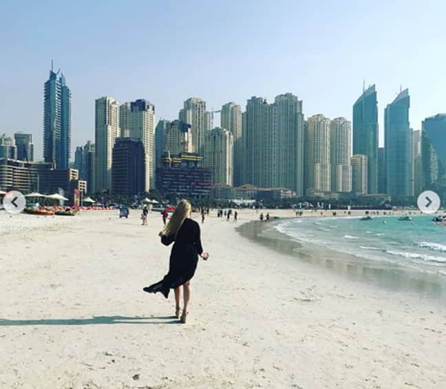 Jane visited Dubai and loved it. Credit: Instagram/Jane Park