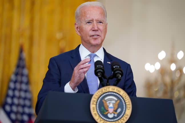 President Biden has been criticised for the US departure. Credit: PA