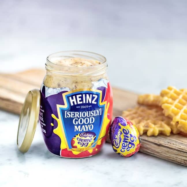 This concoction is very much real, folks. Credit: Heinz/Cadbury