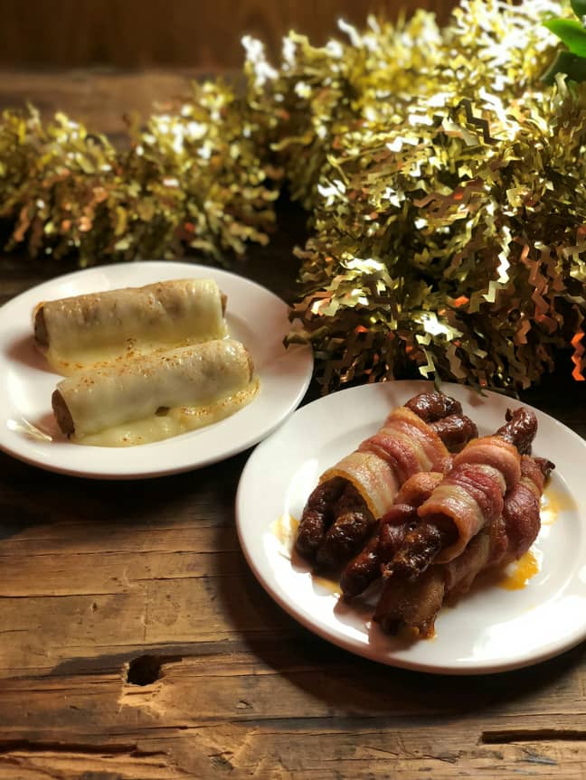 The sausage party promises 100 different pigs in blankets. Credit: SWNS