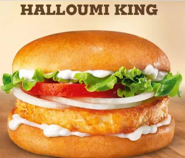 Last year, they launched the Halloumi Burger. Credit: Burger King