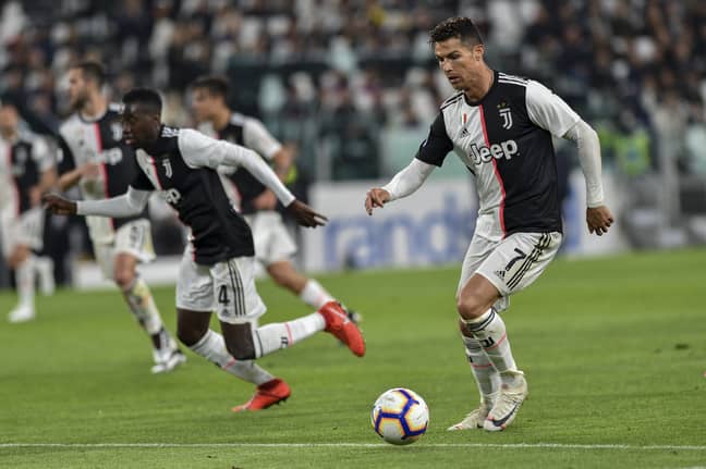 If you want to play with Ronaldo in his official Juventus kit, you'll need to buy PES 2020 Credit: PA
