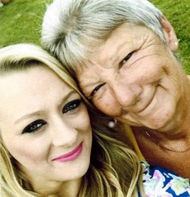 Hilary Simmons (right) died thirty minutes after confronting shoplifters at the Tesco store she worked at in Middlesbrough. Credit: North News