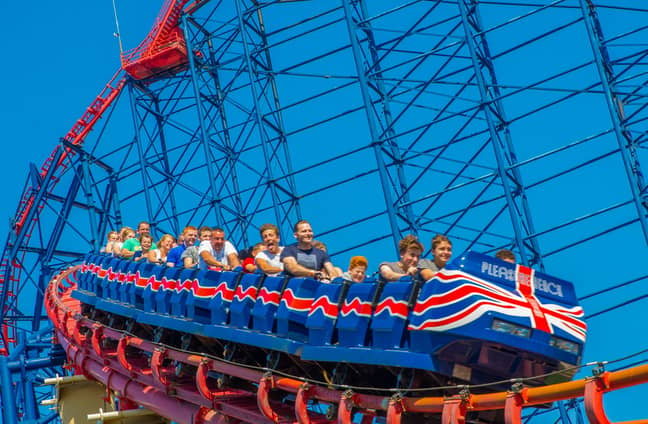 The Big One used to be the tallest roller coaster in the world Credit: Blackpool Pleasure Beach