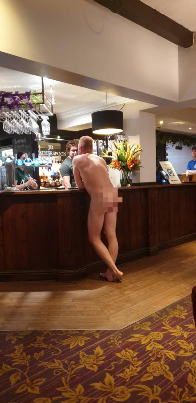Not your usual Tuesday night in 'Spoons. Credit: Deadline News