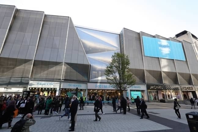 Outside the world's biggest Primark. Credit: PA