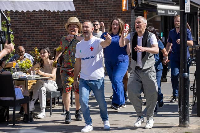 Leigh Francis, Will Mellor and Bez have filmed a music video for the song. Credit: PA