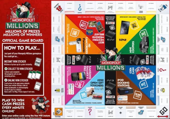 McDonald's Monopoly is to return this summer, too. Credit McDonald's
