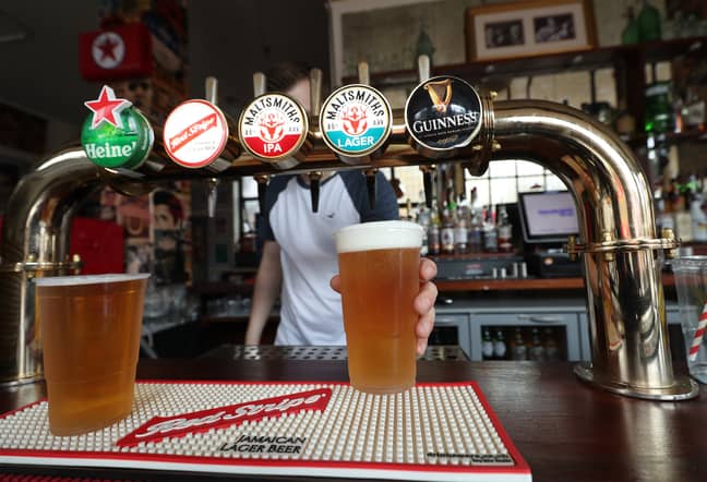 It's feared that 70 million pints may be wasted. Credit: PA