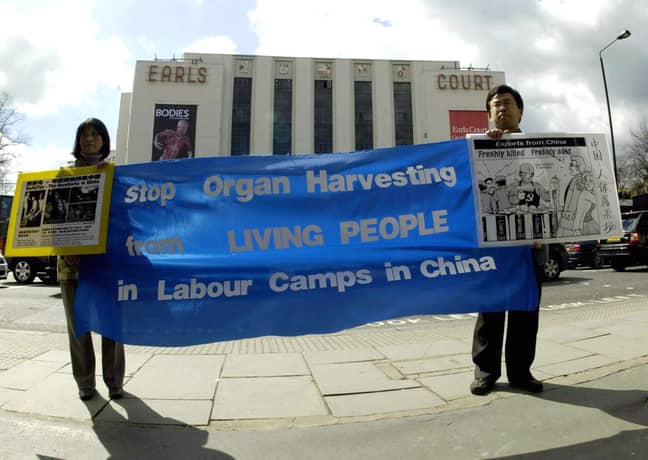 The tribunal found that the Chinese government has been extracting organs from living members of the Falun Gong spiritual group for at least 20 years. Credit: PA