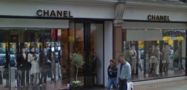 The Chanel shop on Sloane Street. Credit: Google Maps
