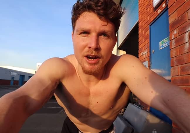 The Youtube star has been vegan for the past six years but has given it up after it began to take a toll on his body. Credit: Youtube