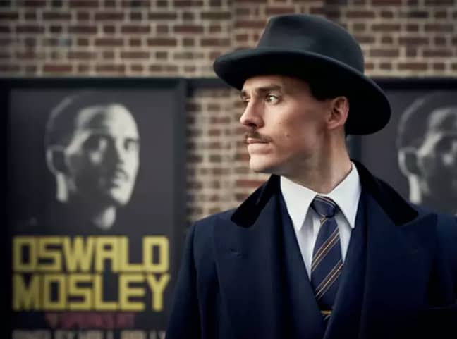 Oswald Mosley (Sam Claflin) was Tommy's biggest enemy in the season. Credit: BBC