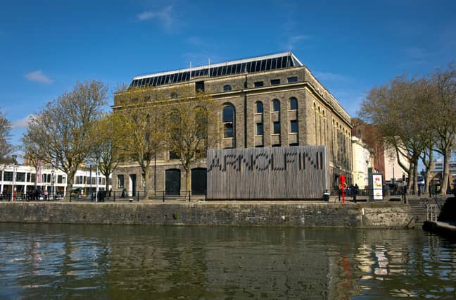 The Arnolfini arts centre in Bristol's Harbourside, where BBF operates the cafe-bar. Credit: PA