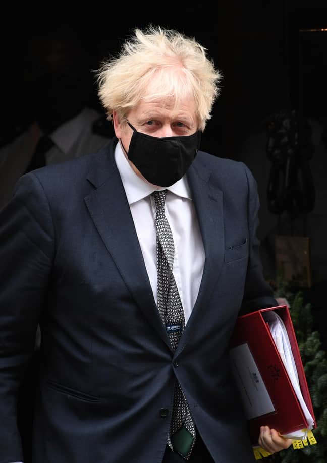 Boris Jonson said no changes would be made to restrictions over the Christmas period. Credit: PA