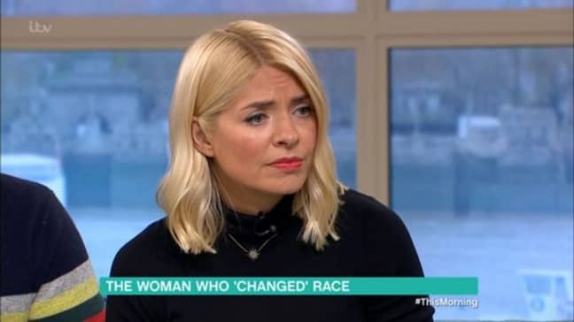 Holly Willoughby was (understandably) taken aback. Credit: ITV / This Morning
