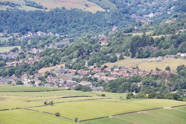 The town of Todmorden has a history of UFO sightings. Credit: Shutterstock