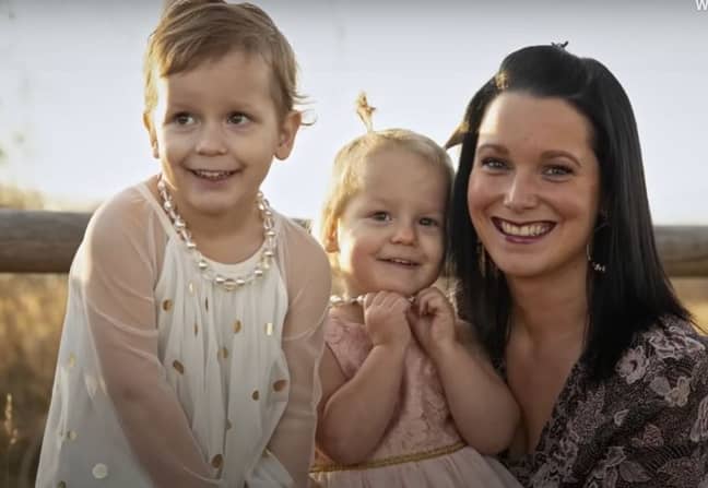 Shanann, who was pregnant at the time, and her two daughters were murdered in 2018. Credit: Netflix