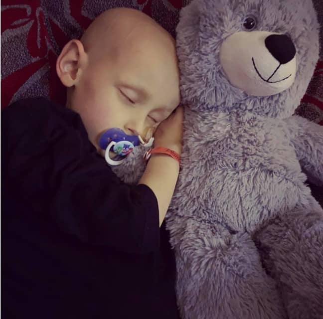 The brave boy had been fighting cancer for over two years. Credit: Charlie's Chapter/Facebook