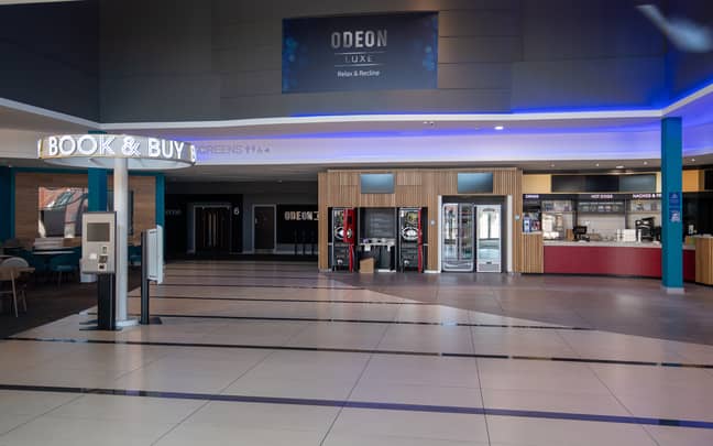 AMC Theatres owns Odeon in the UK. Credit: PA