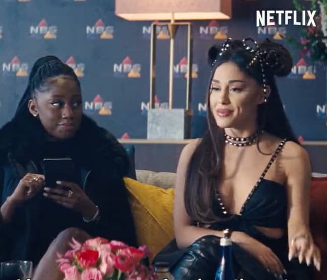 Ariana Grande will also feature in the film. Credit: Netflix