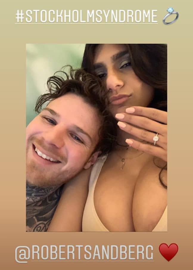 Mia will be getting married for the second time. Credit: Instagram/miakhalifa