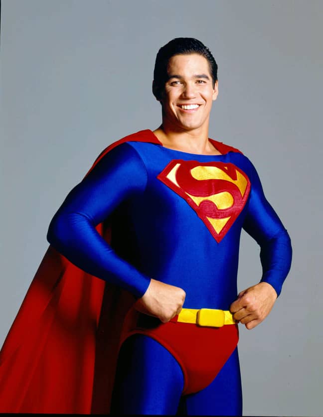 Cain as Superman. Credit: Alamy