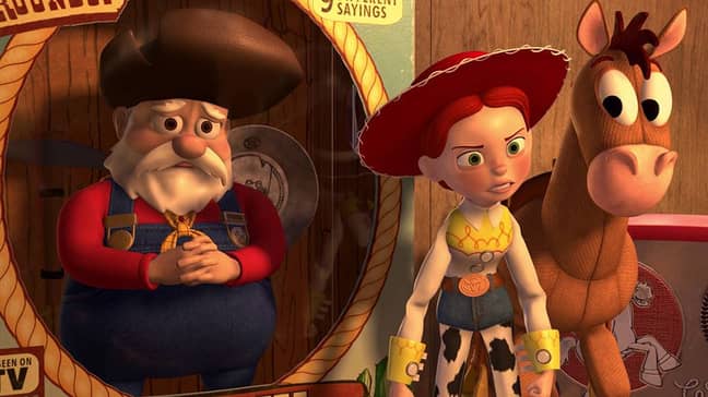 Toy Story 2 also introduced new characters Jessie, Stinky and Bullseye. Credit: Pixar