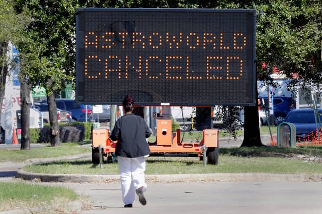 Astroworld was cancelled following the tragedy. Credit: PA